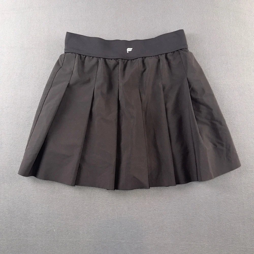 Fabletics Black Pleated Tennis Skort Active Skirt Shorts XS SI2355127-0001-17020 - Picture 7 of 7